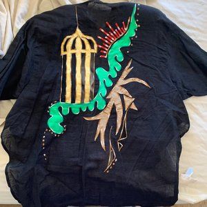 High-Low Intricate Designed Blouse